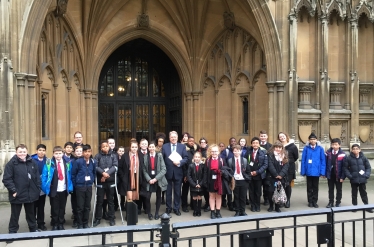 Pupils from Welling School visit Parliament